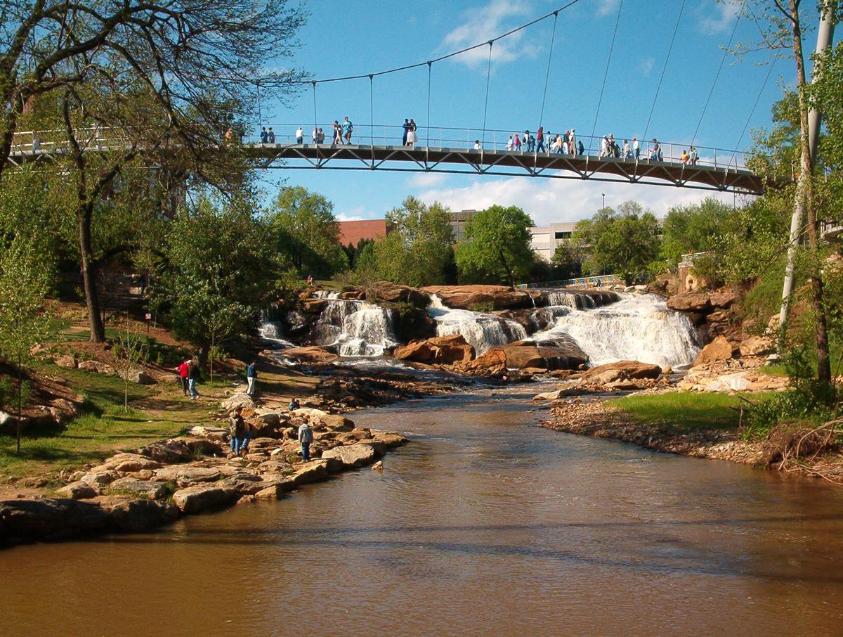 Falls Park Greenville, SC