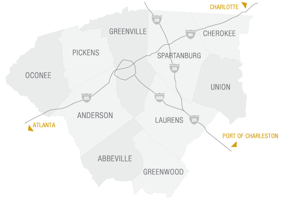 South Carolina Upstate Service Area